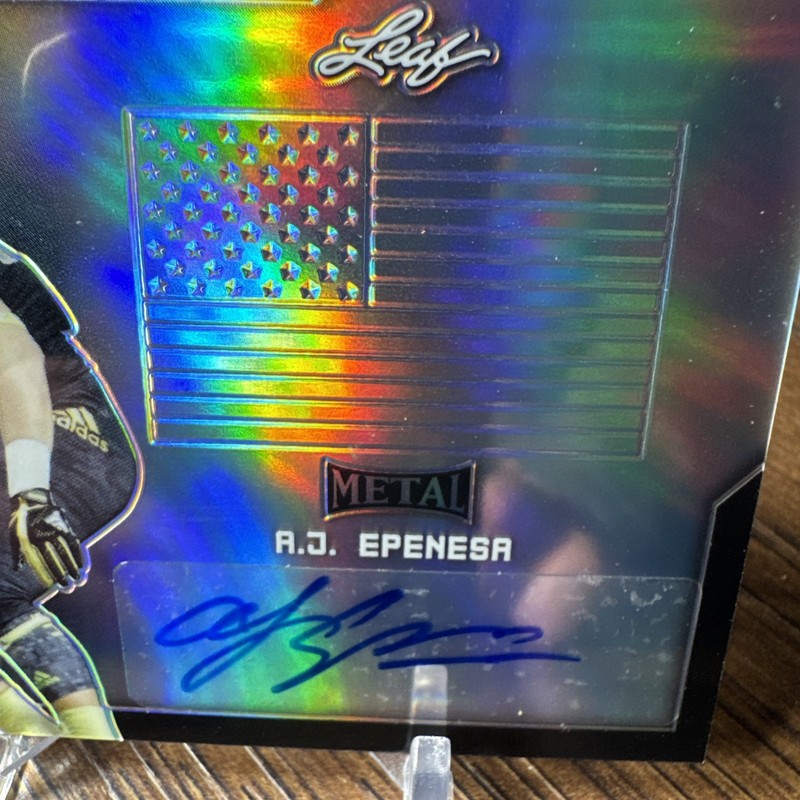 2017 Leaf Metal U.S. Army All-American Bowl - A.J. Epenesa Black Prismatic /5 gallery