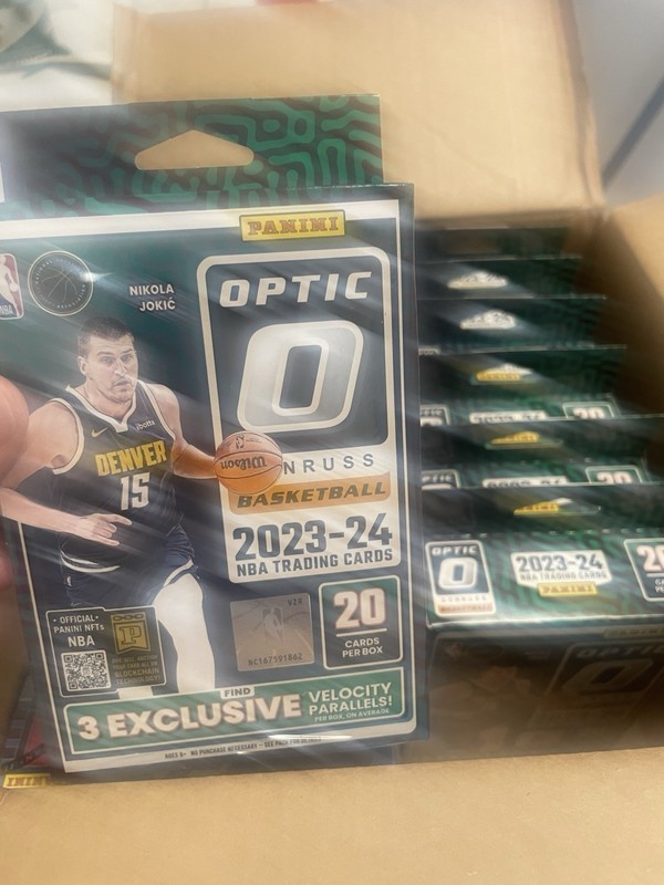 2023-24 Panini Donruss Optic Basketball Hanger Box NBA Trading Cards – Lot of 4