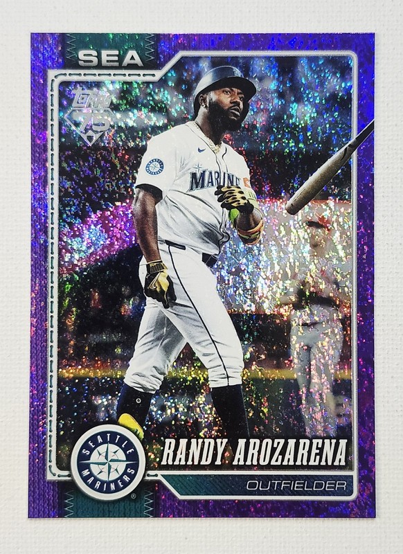 2026 Topps Series 2 Randy Arozarena #431 – Purple Holo Foil /250
