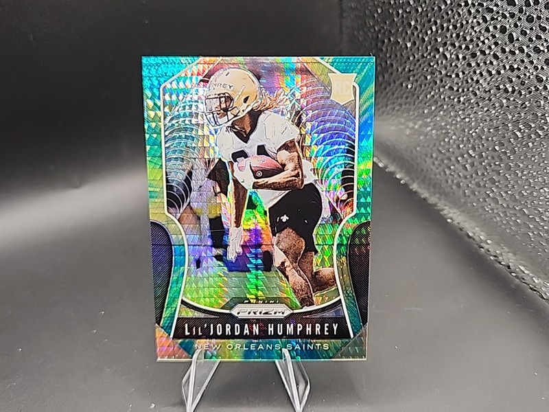 Lil’Jordan Humphrey 2019 Panini Prizm Rookie Hyper Prizm /175 RC Saints NYG #362