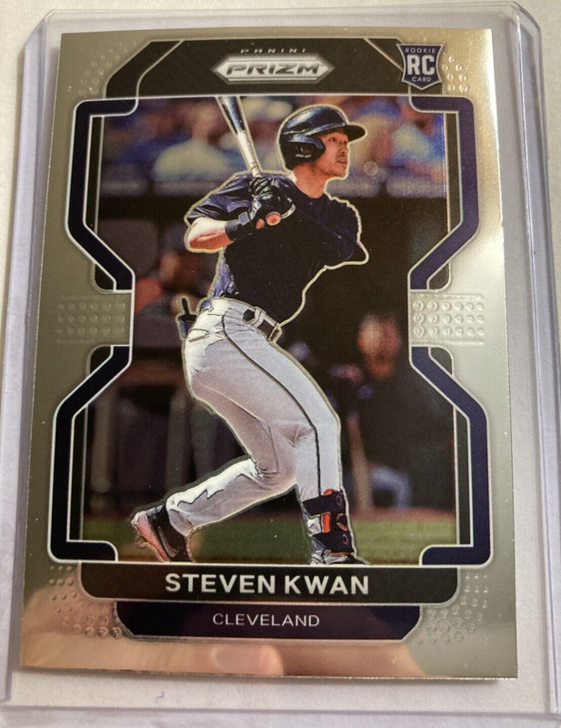 2022 Panini Prizm #51- STEVEN KWAN Rookie RC Card.