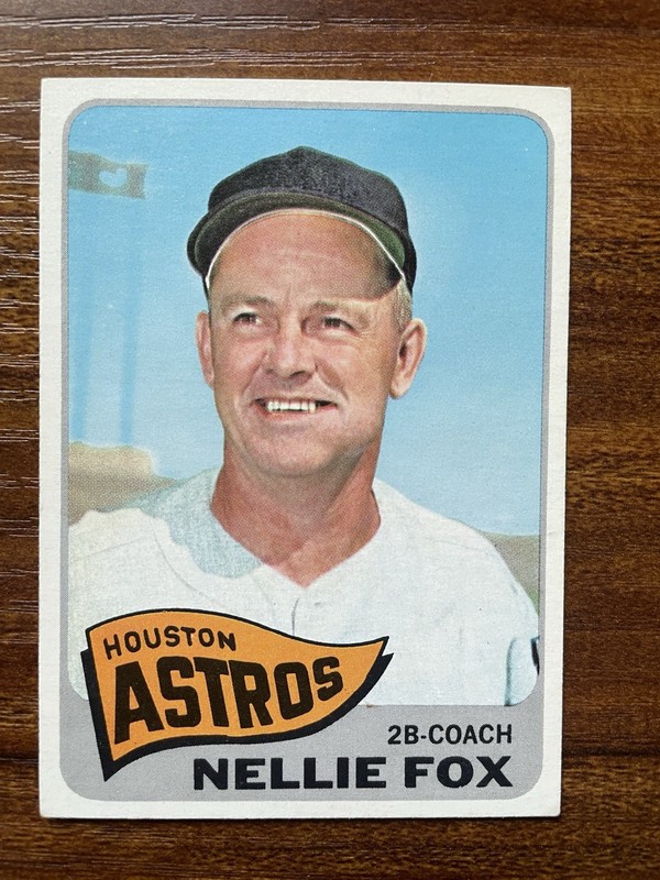 1965 Topps – Nellie Fox #485