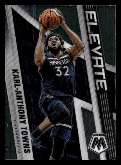 2021 Panini Mosaic Elevate #18 Karl-Anthony Towns Minnesota Timberwolves
