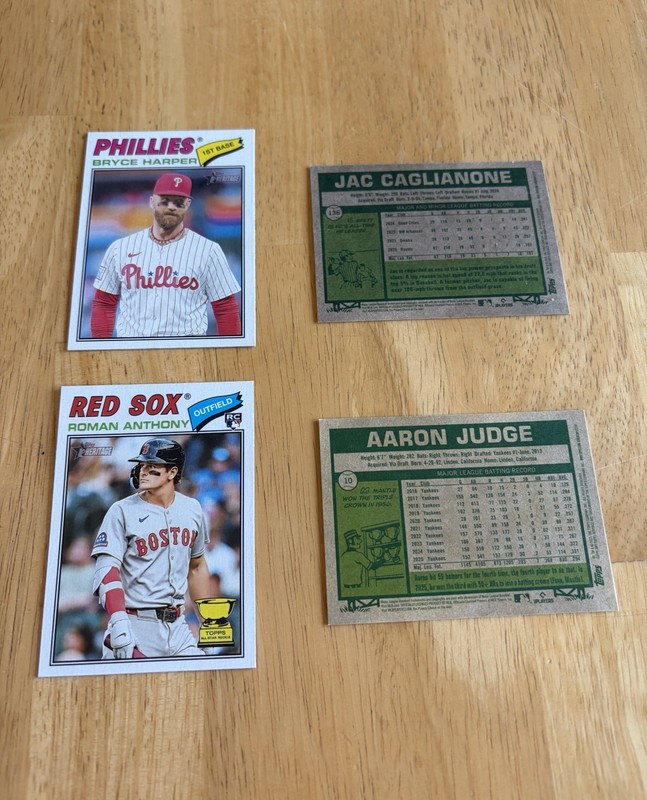 2026 Topps Baseball Heritage Lot, Pick any 10 from 1-200, 10/$5, FREE SHIPPING gallery