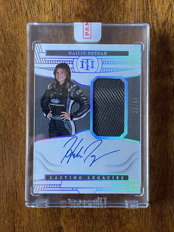 2023 National Treasures Hailie Deegan Patch Auto 20/49