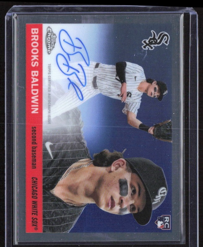 2025 Topps Chrome Platinum Brooks Baldwin Rookie Autograph #CPA-BBA White Sox
