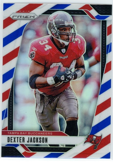 Dexter Jackson 2024 Panini Prizm #276 Tampa Bay Buccaneers Red White and Blue
