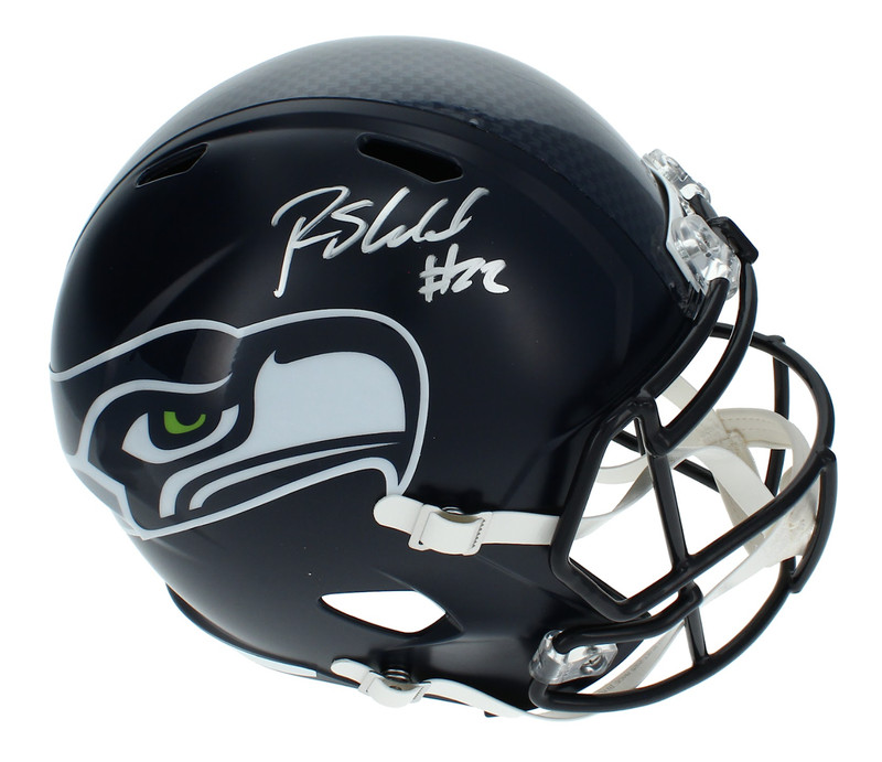 Rashid Shaheed Autographed Seattle Seahawks Full Size Speed Helmet Beckett