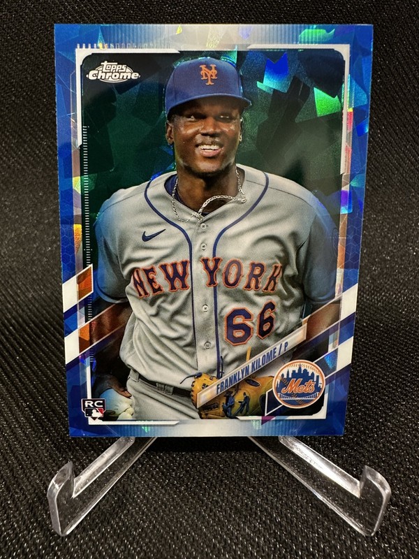 2021 Topps Chrome Update Sapphire Edition Rookie Franklyn Kilome #US43 (RC)