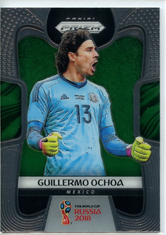 2018 Panini Prizm World Cup Soccer Base #133 Guillermo Ochoa – Mexico Qty