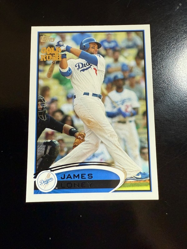 2012 Topps Gold Rush Stamped #39 JAMES LONEY