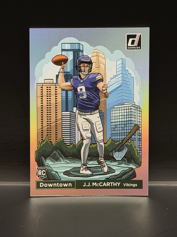 2024 Panini Donruss Optic – Downtown! J.J. McCarthy #11 (RC)