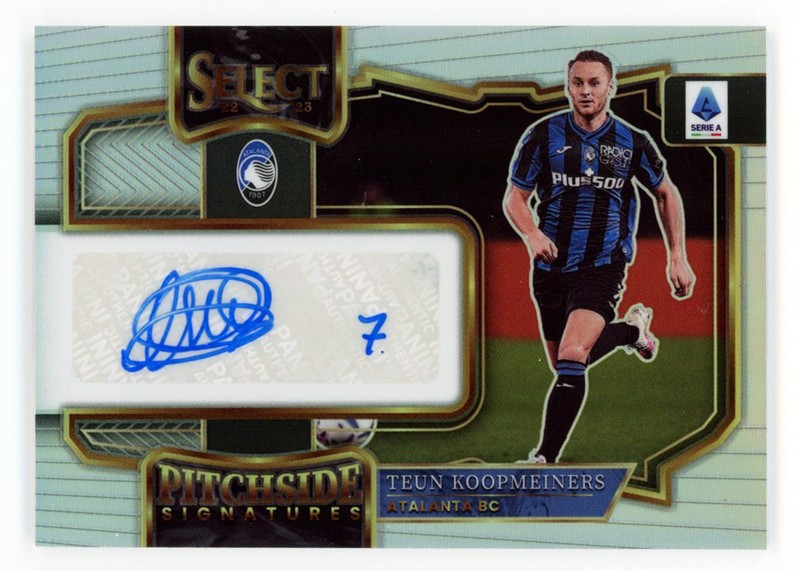 2022-23 Panini Select Serie A – Teun Koopmeiners – Pitchside Signatures Auto