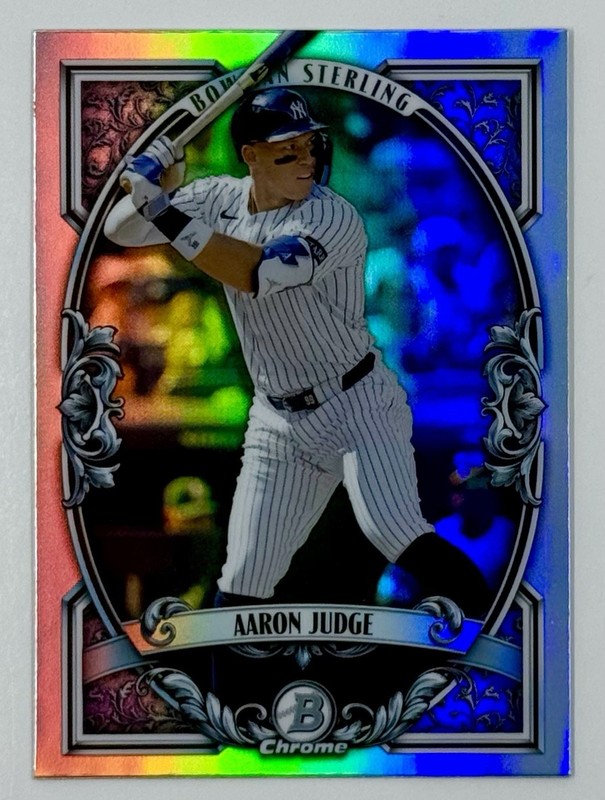 2026 Bowman Baseball Aaron Judge #BST-4 Sterling Refractor SP Yankees