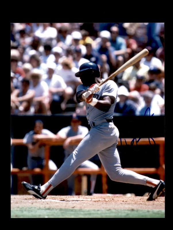 Don Baylor Signed 8×10 Photo Autograph Dodgers