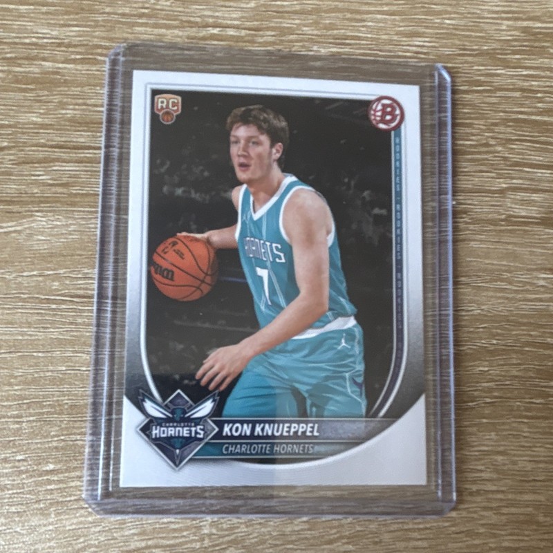 Topps 2025-26 Bowman Kon Knueppel #4 RC Charlotte Hornets Bowman Briefing