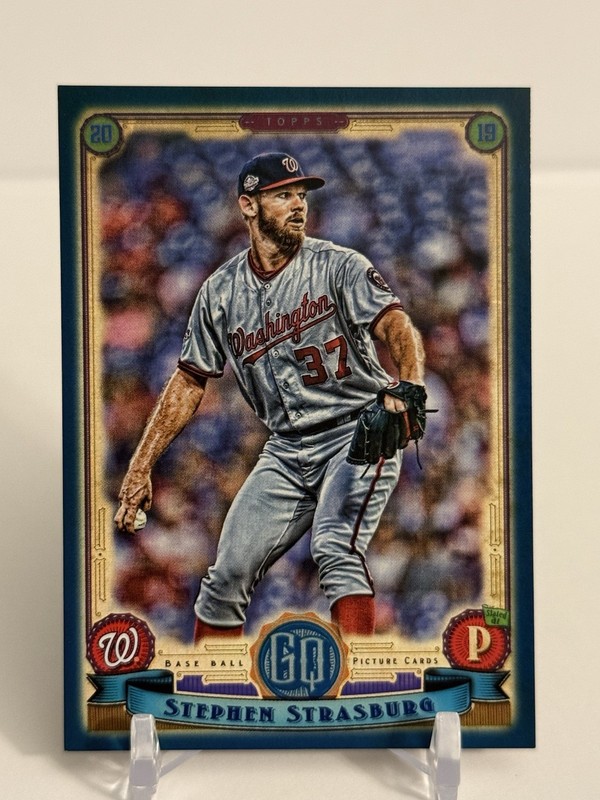Stephen Strasburg 2019 Topps Gypsy Queen #211 Indigo /250 Washington Nationals