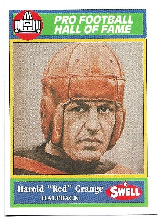 Harold “Red” Grange 1990 CMC Swell Hall Of Fame #5 – Chicago Bears