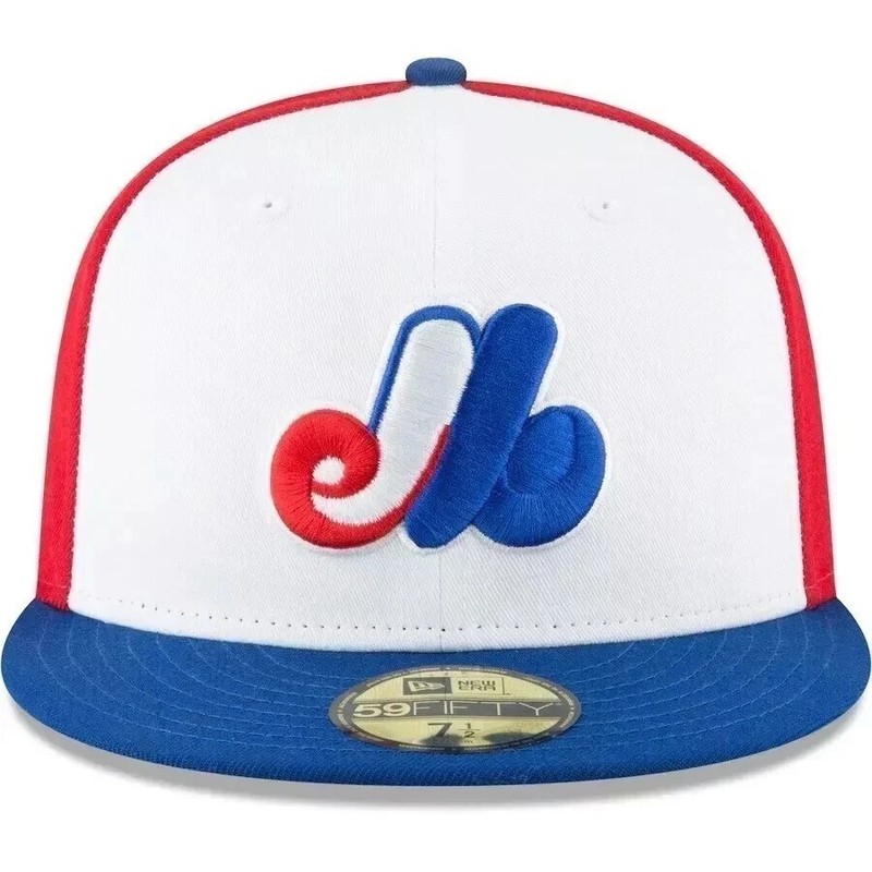 NEW ARRIVAL HOT White Cooperstown Series Men's 59FIFTY Baseball Cap Model 5950 gallery