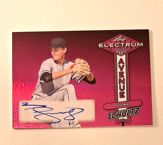 2024 Leaf Electrum Avenue Signatures Pick #NS1 Noah Schultz XRc Autograph #5/10
