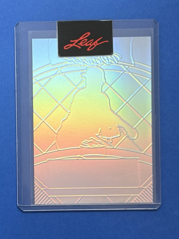 Daniel Espino 2024 Leaf Baseball 1/1 Pre Production Proof gallery