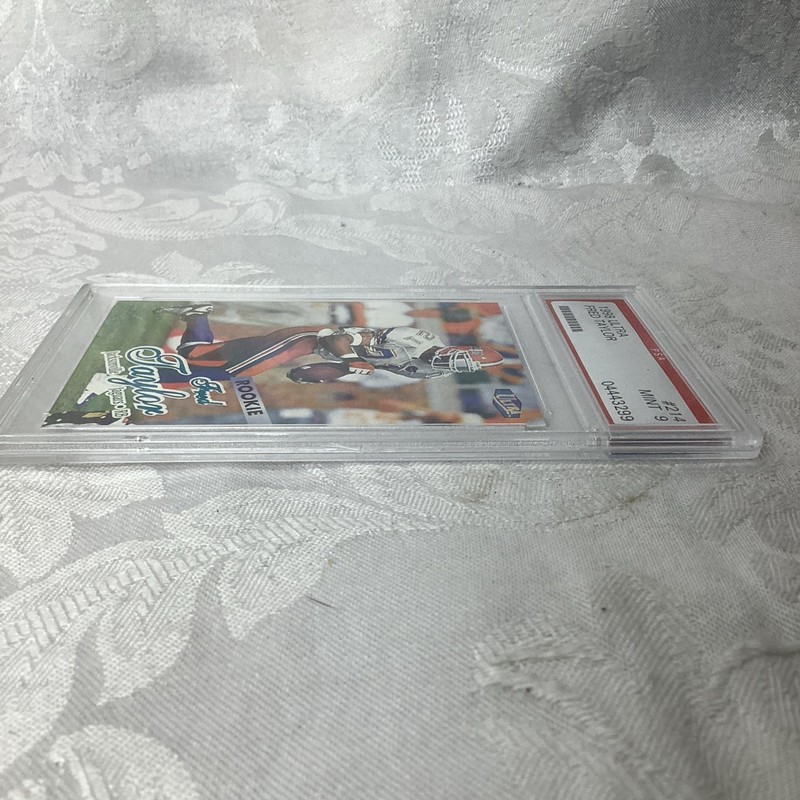 1998 FLEER ULTRA FRED TAYLOR ROOKIE, #214 PSA Grade 9 MINT RC Card gallery