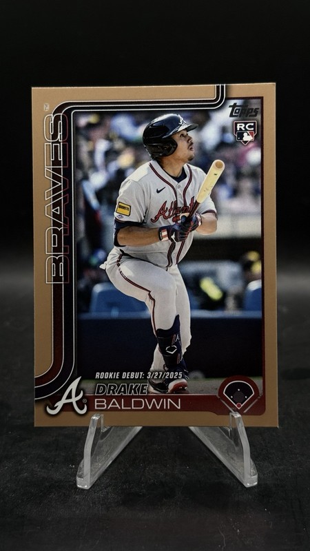 2025 Topps Update Drake Baldwin Gold Parallel /2025