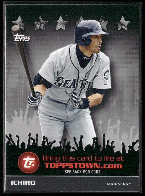 2009 Topps #TTT16 Ichiro Suzuki Ticket to ToppsTown
