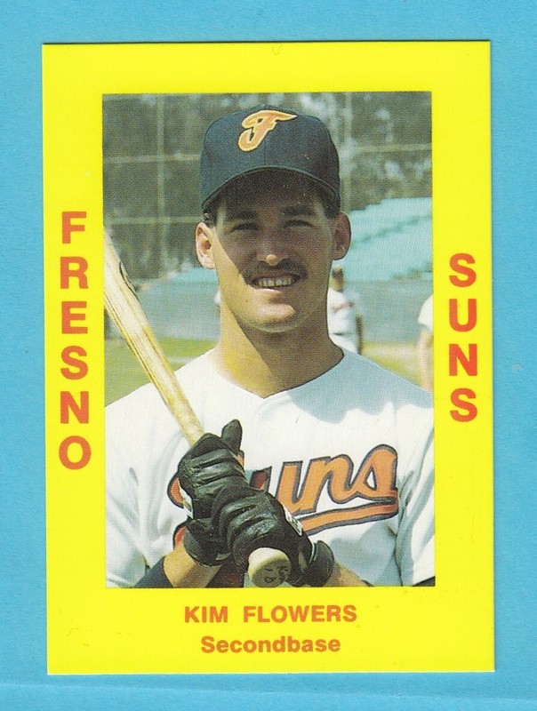 Minor League Fresno Suns – Kim Flowers – Box 188
