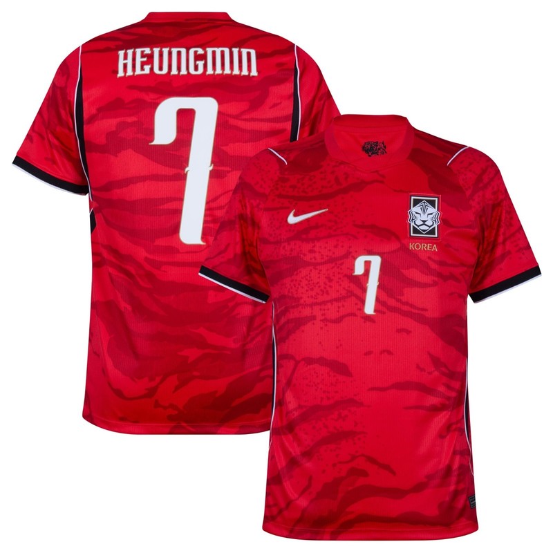 South Korea 2026 World Cup Home Shirt Heungmin Son #7 Soccer Jersey