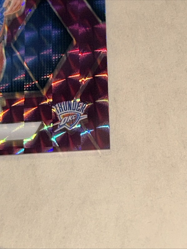 2024-25 Panini Mosaic - Rookies Nikola Topic #242 Purple Mosaic Prizm /99 (RC) gallery