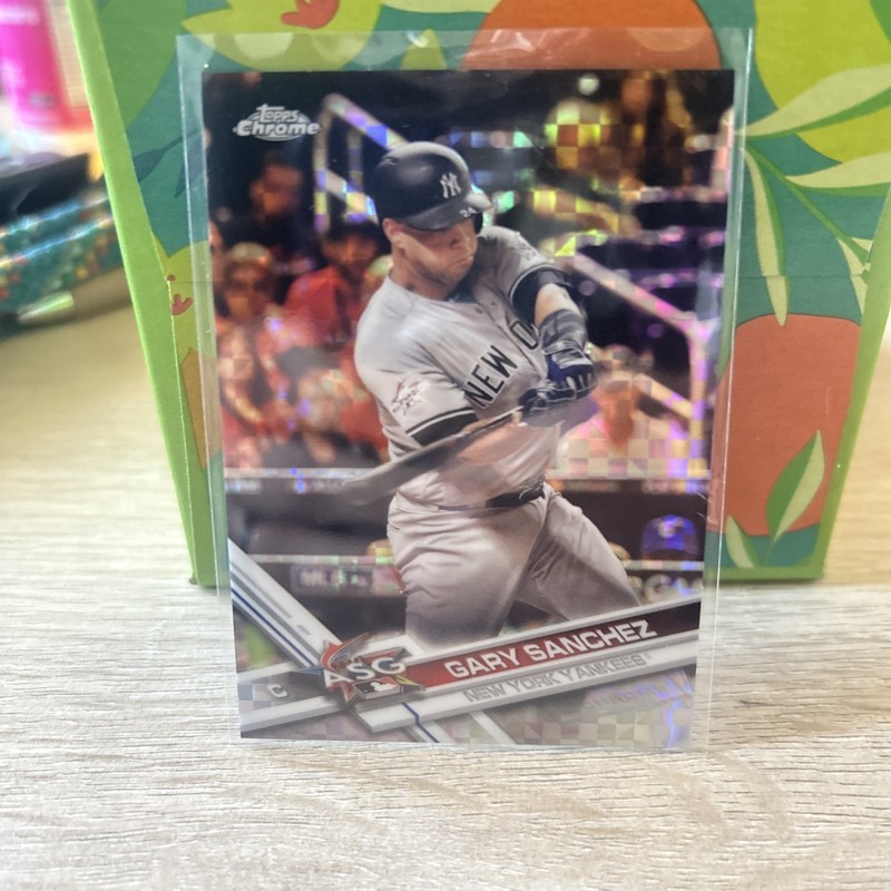 2017 Topps Chrome Gary Sanchez All Star XFractor /99! #HMT-18