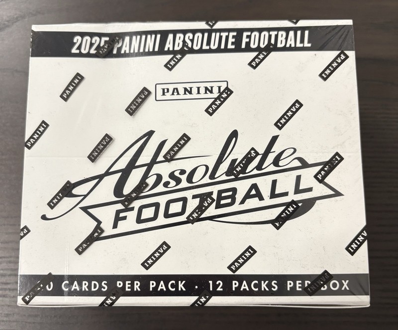 Panini 2025 Absolute Football Fat Pack Trading Cards Box of 12 Packs