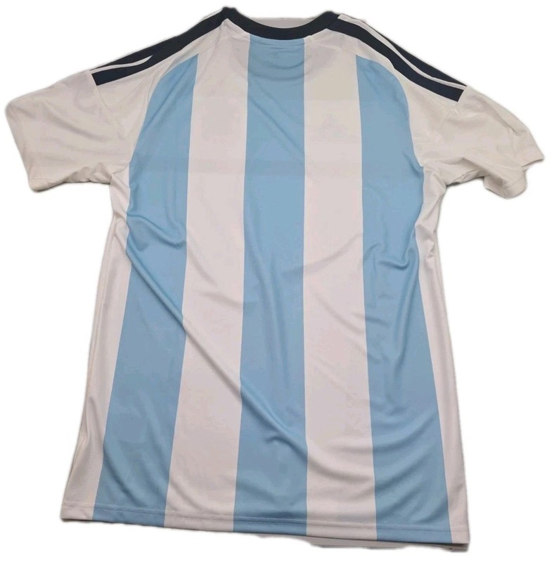 Argentina National Team Soccer Jersey MEN'S Medium World Cup Fan Ed. Adidas NWT gallery