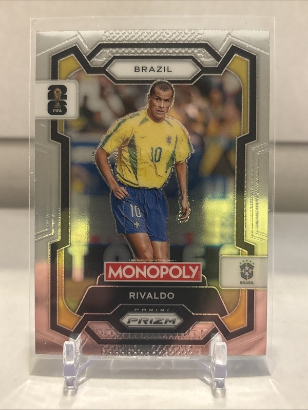 2026 Panini Prizm Monopoly FIFA World Cup Rivaldo Card #21 Brazil