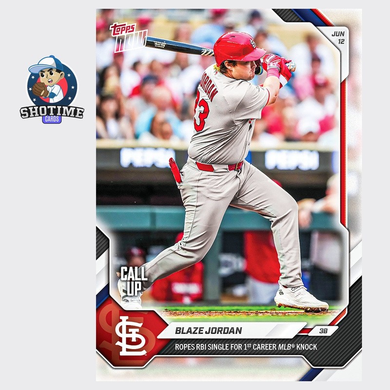 Blaze Jordan Call-Up 1st RBI – 2026 MLB Topps NOW – Card 323 Presale