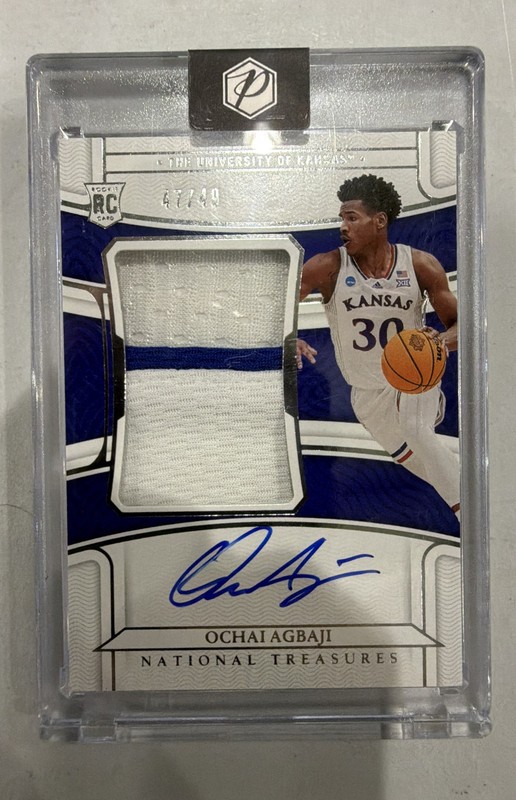 2022-23 Panini National Treasures Collegiate – College Materials Signatures…