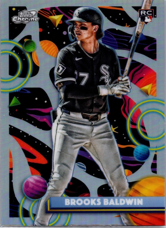 2025 Topps Chrome Cosmic #45 Brooks Baldwin Refractor