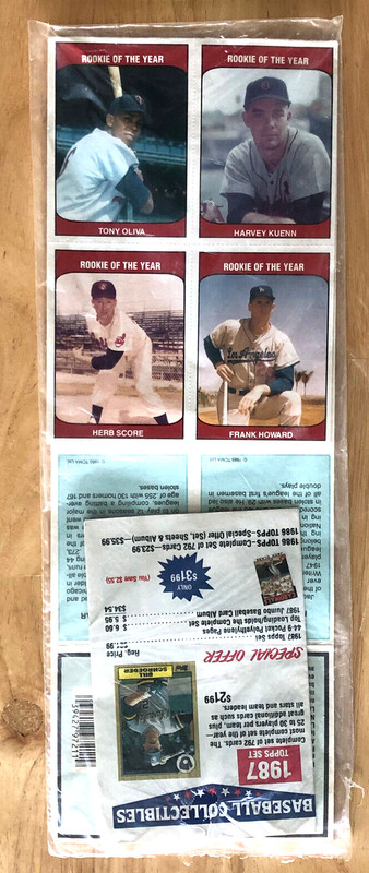 NEW SEALED 1985 TCMA ROOKIES OF THE YEAR 10 CARDS - ROBINSON MUNSON NEWCOMBE gallery