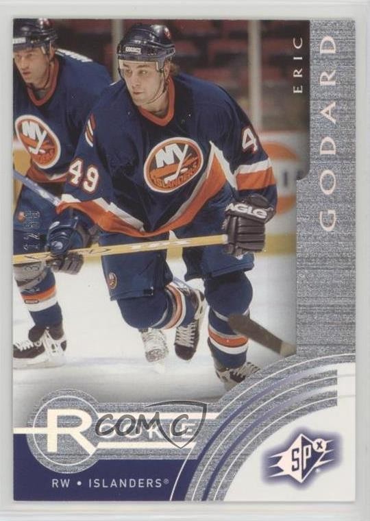 2001-02 SPx Rookie Redemptions Prizes 413/1250 Eric Godard #R19 2d8