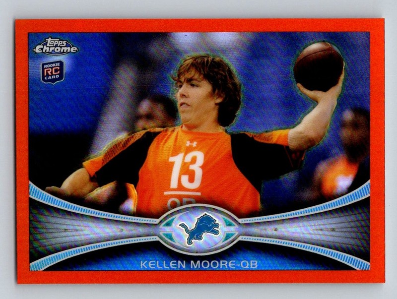 2012 Topps Chrome #27 Kellen Moore Orange Refractors