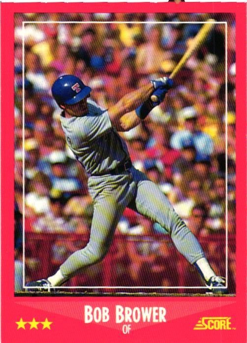 1988 Score #236 Bob Brower