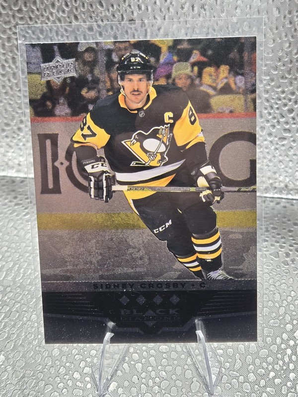 2021-22 Upper Deck #BD-42 Sidney Crosby 2005-06 Black Diamond Retro