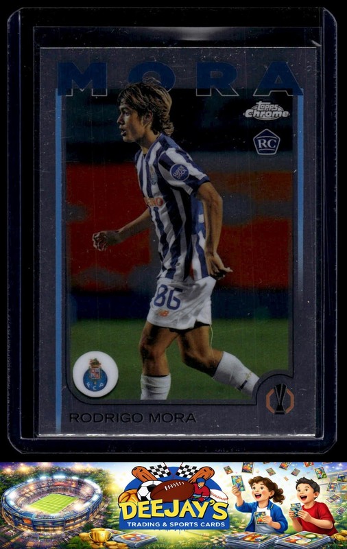 2024-25 Topps Chrome UEFA Club Competitions #137 Rodrigo Mora Rookie Porto