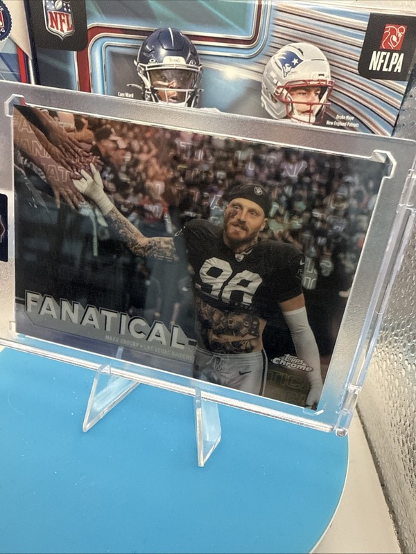 2025 Topps Chrome – Fanatical Maxx Crosby #FF-22 SSP Raiders