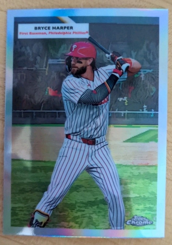 2025 Topps Chrome Platinum #55DH-4 Harper Schmidt Double Header
