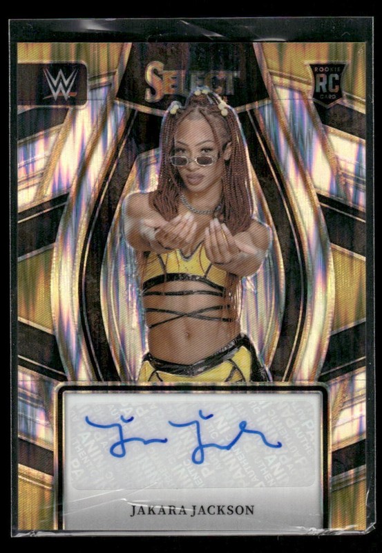 2024 Select WWE Jakara Jackson #SL-JKJ Signature Selections Flash (RC)