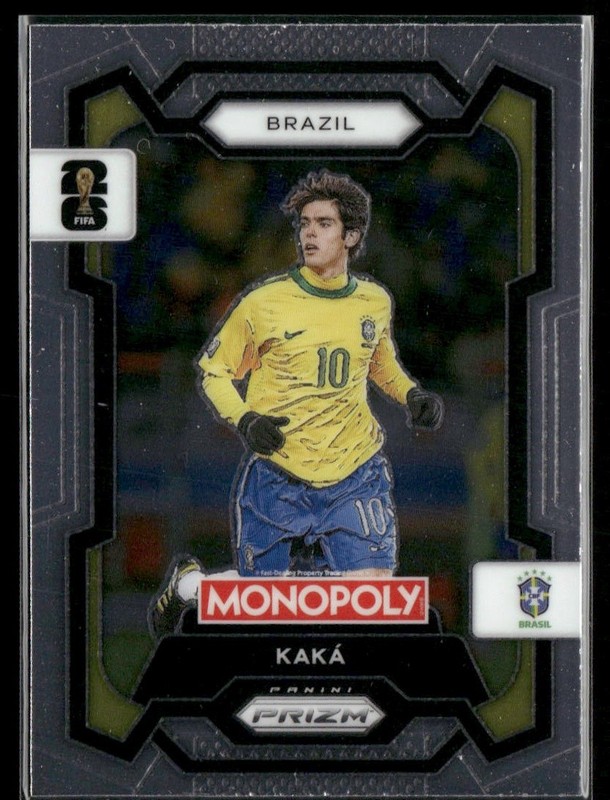 2026 Panini Prizm Monopoly FIFA World Cup #19 Kaka Brazil