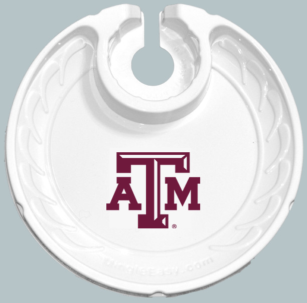 Texas A&M Aggies Box of 6 Plastic Party Plates