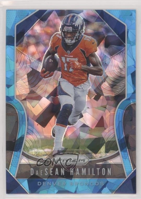 2019 Panini Prizm Blue Ice Prizm 27/99 DaeSean Hamilton #201 0q3